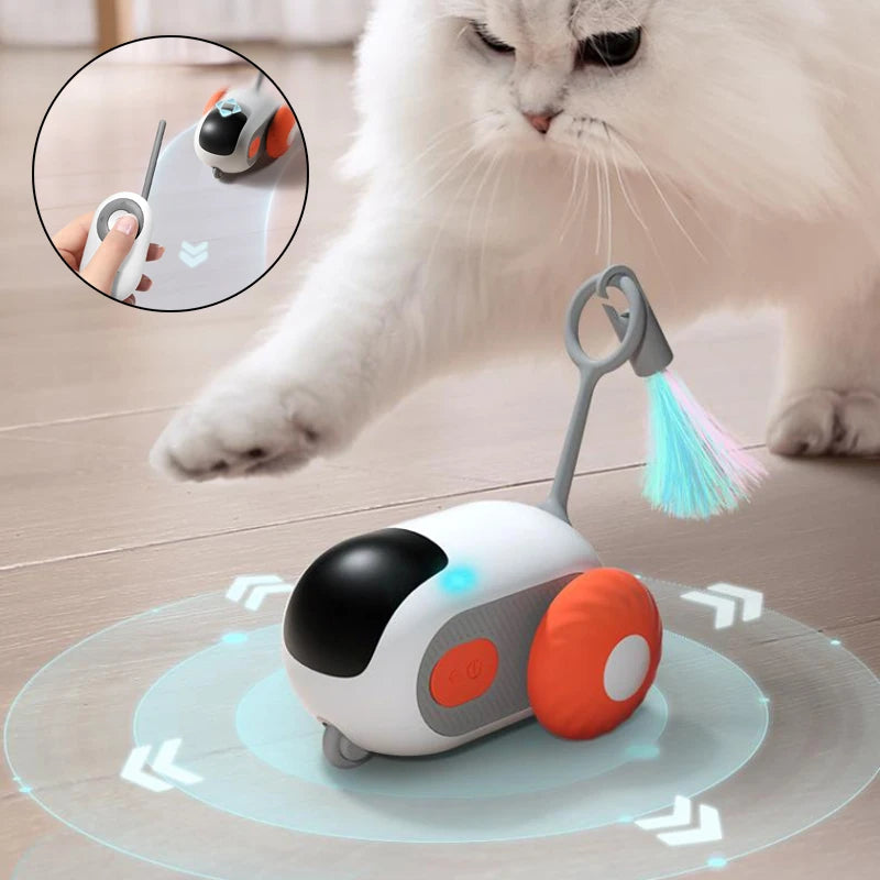 Automatic Self-moving Smart Car Interactive Cat Toy