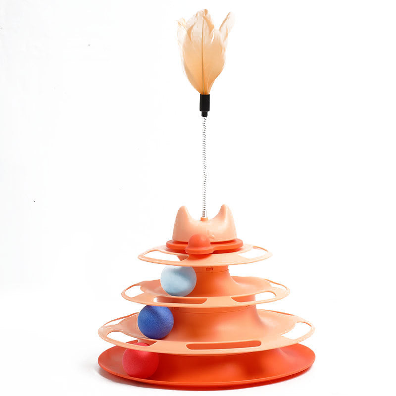 Cat Toys Space Tower Play Board