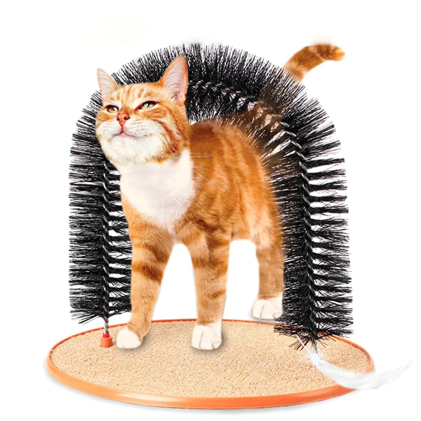 Cat Toy Scratching Massage Brush Comber Hair Cleaning