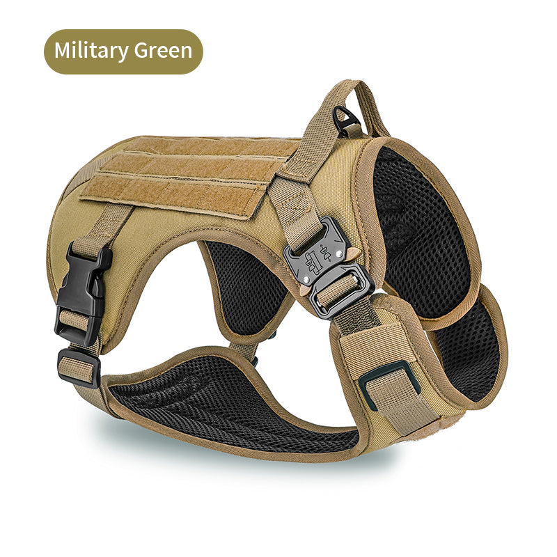 Large Pet Tactical Camouflage Close Traction Harness