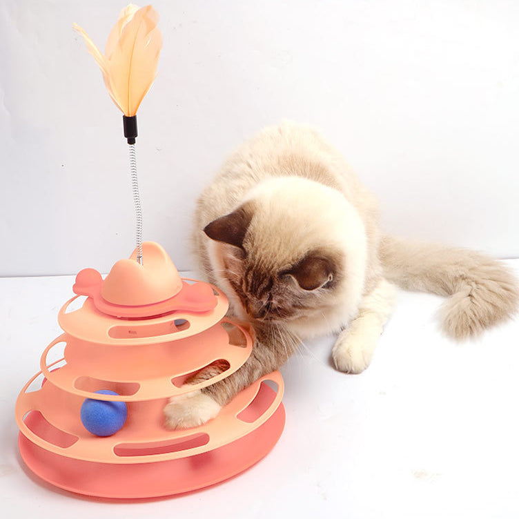 Cat Toys Space Tower Play Board