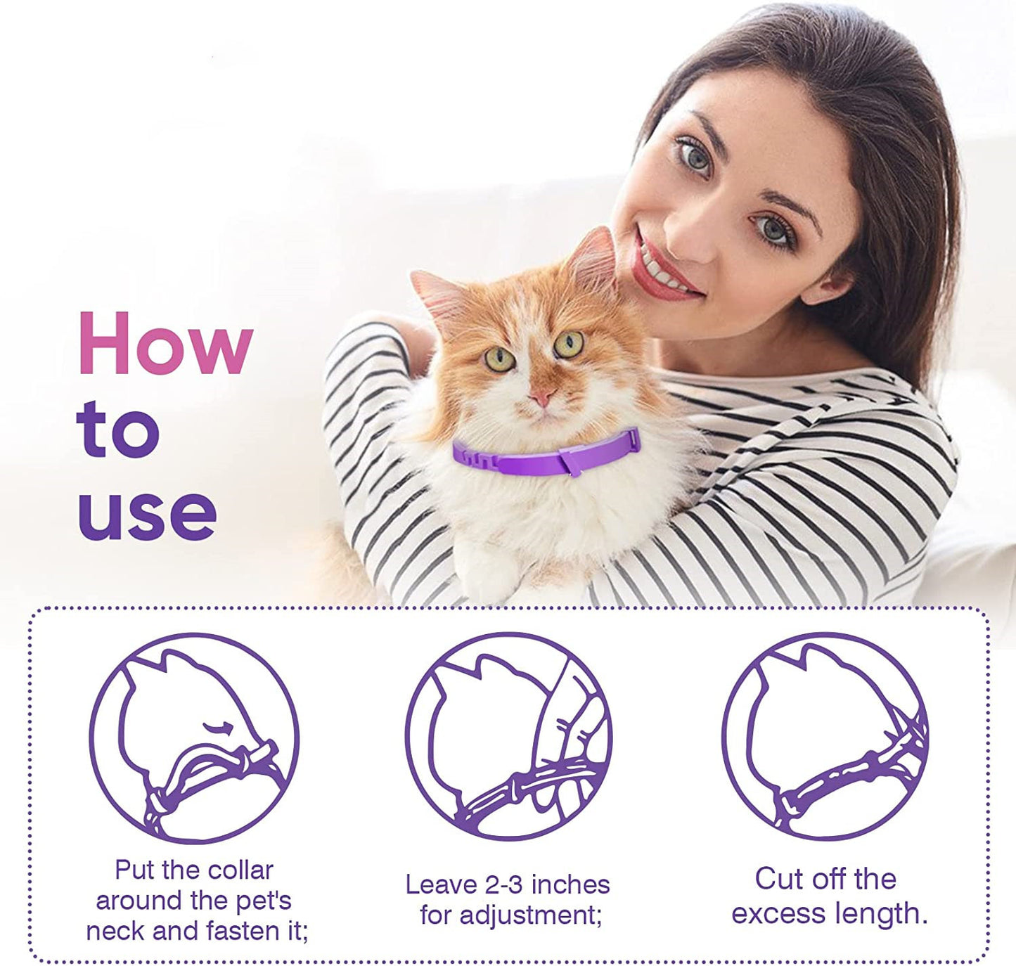 Pet Soothing Calming Collar Cat